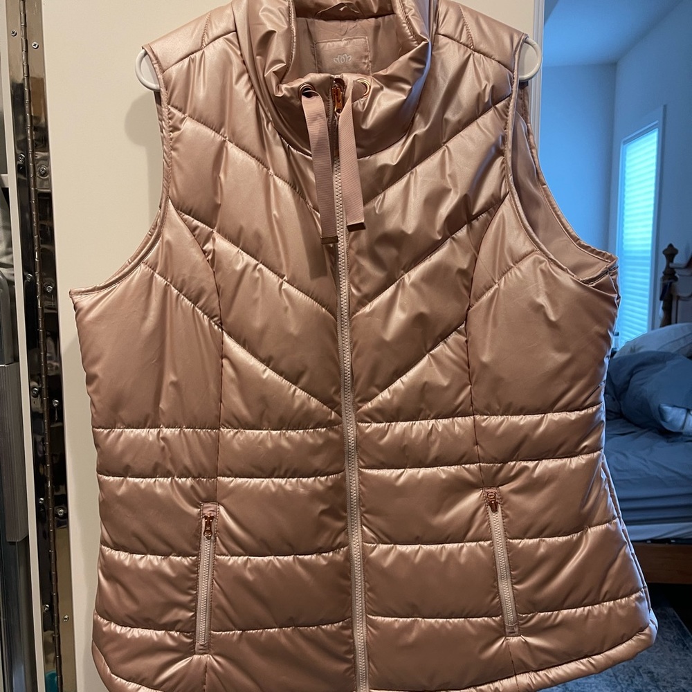 Pink Puffer Vest